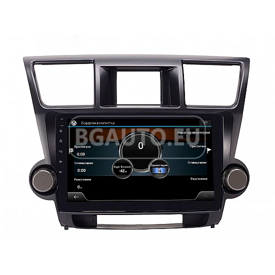 TOYOTA Highlander 2 - 10.1 МУЛТИМЕДИЯ / Навигация android 16