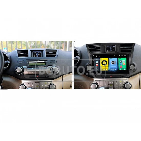 TOYOTA Highlander 2 - 10.1 МУЛТИМЕДИЯ / Навигация android 16