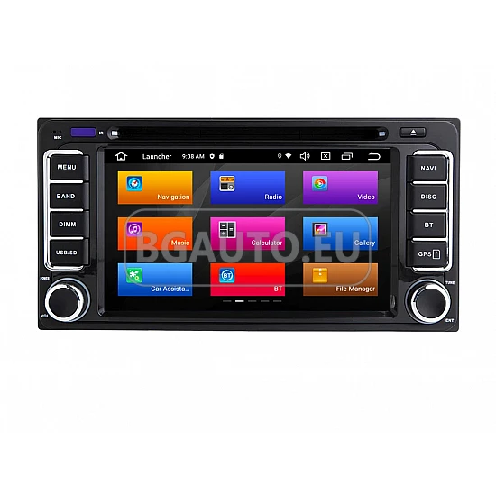 TOYOTA - МУЛТИМЕДИЯ / Навигация android 16 DVD + DSP + CarPlay