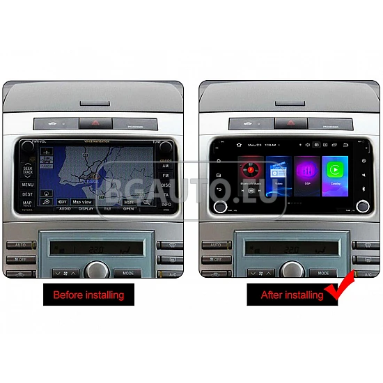 TOYOTA 7 - МУЛТИМЕДИЯ / Навигация android 16 DSP + CARPLAY + ANDROID AUTO