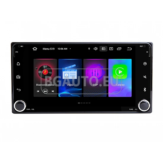 TOYOTA 7 - МУЛТИМЕДИЯ / Навигация android 16 DSP + CARPLAY + ANDROID AUTO