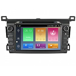TOYOTA RAV4 - МУЛТИМЕДИЯ / НАВИГАЦИЯ ANDROID CPU:8-CORE, RAM:4GB DVD + CARPLAY + DSP + SIM