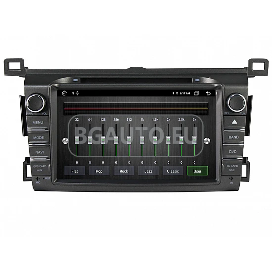TOYOTA RAV4 - МУЛТИМЕДИЯ / Навигация android 16 DVD графит + DSP + CARPLAY