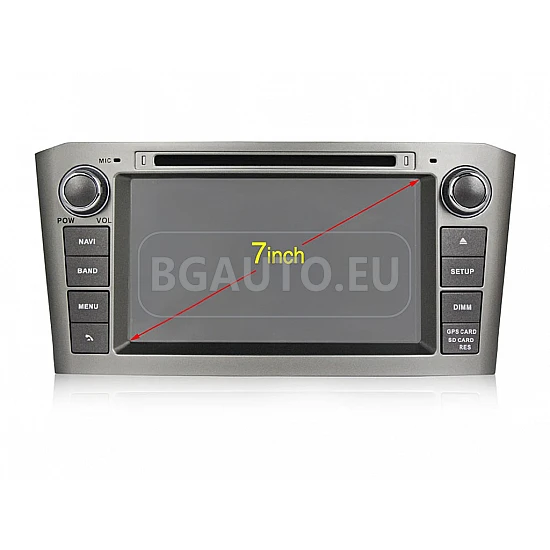 TOYOTA Avensis - МУЛТИМЕДИЯ / Навигация android 16 DVD + DSP + CARPLAY + ANDROID AUTO
