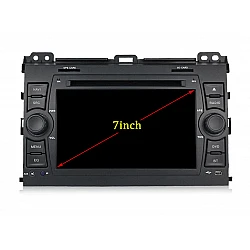 TOYOTA Land Cruiser Prado 120 - МУЛТИМЕДИЯ / Навигация Android 16 DVD + DSP + CARPLAY + ANDROID AUTO