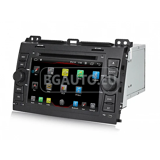 TOYOTA Land Cruiser Prado 120 - МУЛТИМЕДИЯ / Навигация Android 16 DVD + DSP + CARPLAY + ANDROID AUTO
