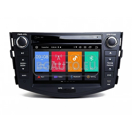 TOYOTA RAV4 - МУЛТИМЕДИЯ / Навигация Android CPU:8-Core, RAM:4Gb DVD + DSP