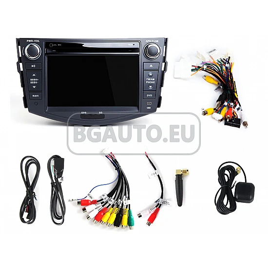 TOYOTA RAV4 - МУЛТИМЕДИЯ / Навигация Android CPU:8-Core, RAM:4Gb DVD + DSP