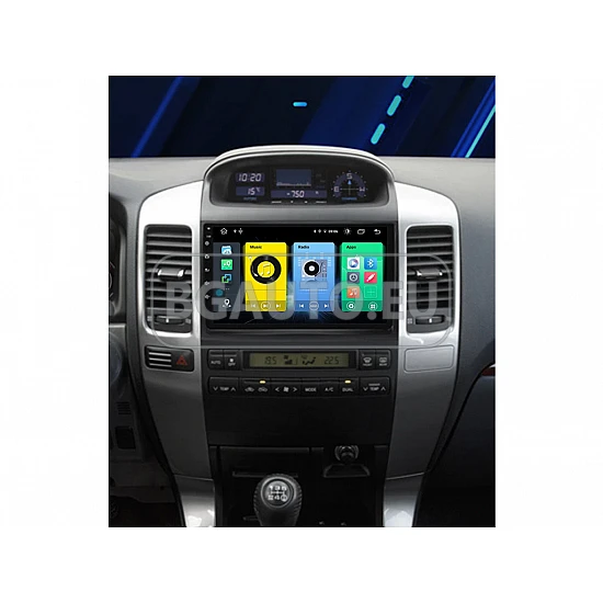 TOYOTA Land Cruiser Prado 120 - 9 МУЛТИМЕДИЯ / Навигация android 16