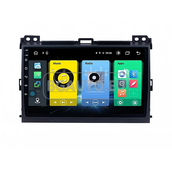 TOYOTA Land Cruiser Prado 120 - 9 МУЛТИМЕДИЯ / Навигация android 16