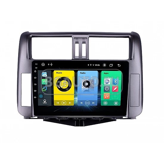 TOYOTA Land Cruiser Prado 150 - 9 МУЛТИМЕДИЯ / Навигация android 16
