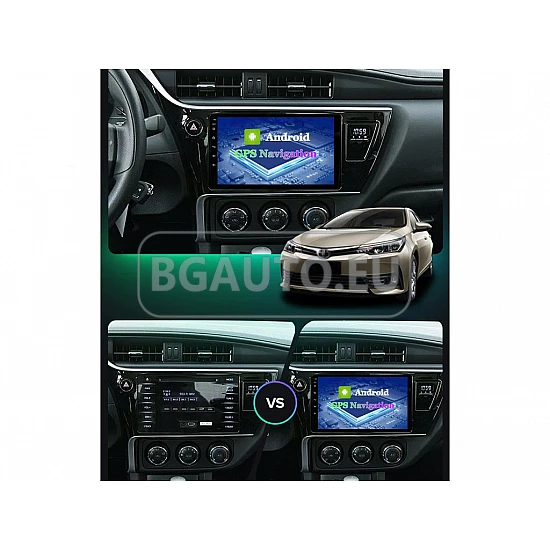 TOYOTA Corolla, Auris - 9 МУЛТИМЕДИЯ / Навигация android 16