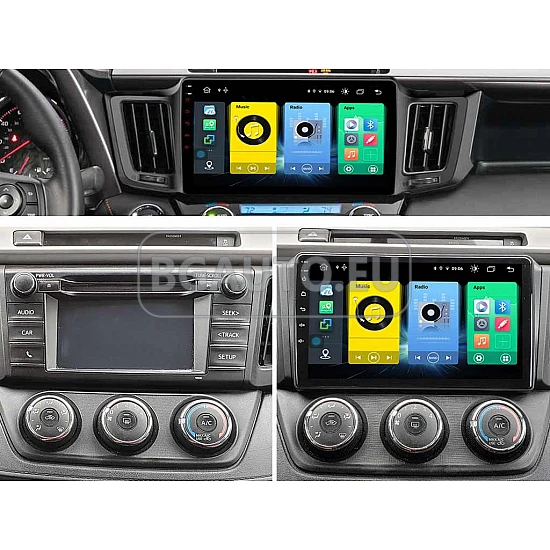 TOYOTA RAV4 - 9 МУЛТИМЕДИЯ / Навигация android 16