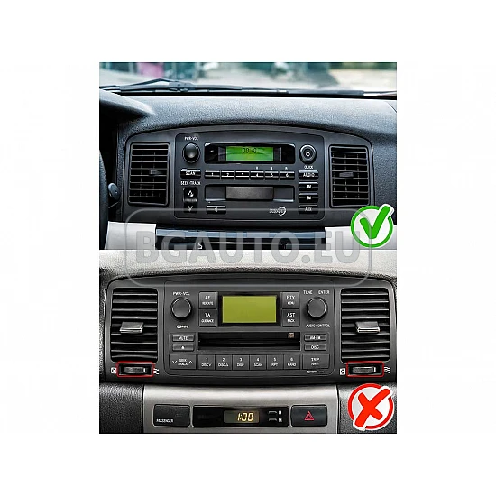 TOYOTA Corolla E120/E130 - 9 МУЛТИМЕДИЯ / Навигация android 16