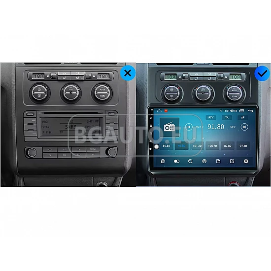 VW Touran - 10.1 МУЛТИМЕДИЯ / Навигация android 16