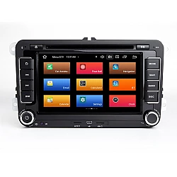 VW - 7" МУЛТИМЕДИЯ / Навигация android 16 CPU:8-Core, RAM:4Gb, ROM:64Gb DVD + DSP + CARPLAY + SIM