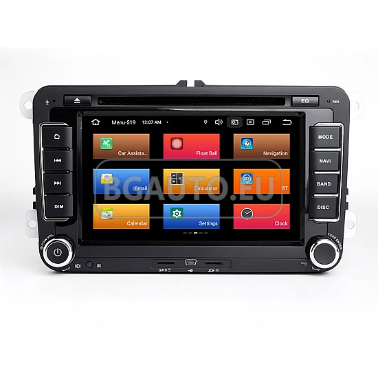VW - 7 МУЛТИМЕДИЯ / Навигация android 16 CPU:8-Core, RAM:4Gb, ROM:64Gb DVD + DSP + CARPLAY + SIM