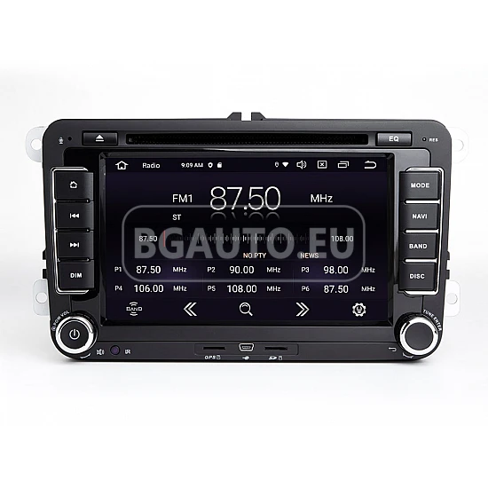 VW - 7 МУЛТИМЕДИЯ / Навигация android 16 CPU:8-Core, RAM:4Gb, ROM:64Gb DVD + DSP + CARPLAY + SIM