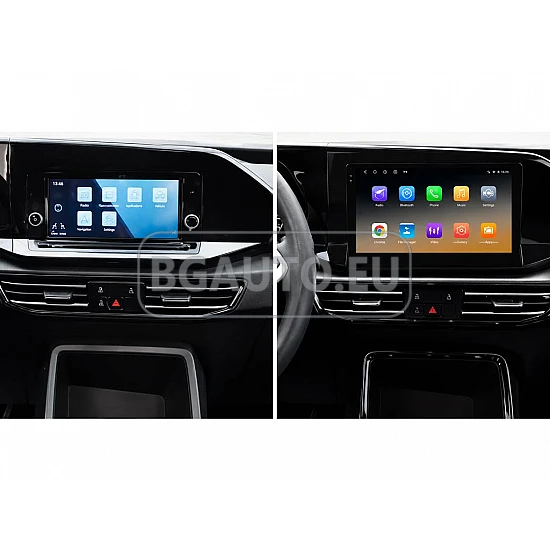 VW CADDY - 9 МУЛТИМЕДИЯ / НАВИГАЦИЯ android 16 + CARPLAY + ANDROID AUTO