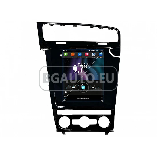 VW GOLF 7 - 9.7 ВЕРТИКАЛНА МУЛТИМЕДИЯ / Навигация android 16