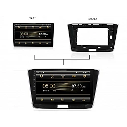 VW PASSAT - 10.1" МУЛТИМЕДИЯ / Навигация Android 16