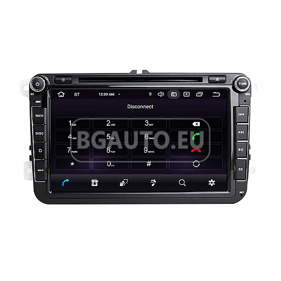 VW - 8 МУЛТИМЕДИЯ / Навигация android 16 CPU:8-Core, RAM:4Gb, ROM:64Gb DVD + DSP + Carplay