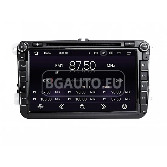 VW - 8 МУЛТИМЕДИЯ / Навигация android 16 CPU:8-Core, RAM:4Gb, ROM:64Gb DVD + DSP + Carplay