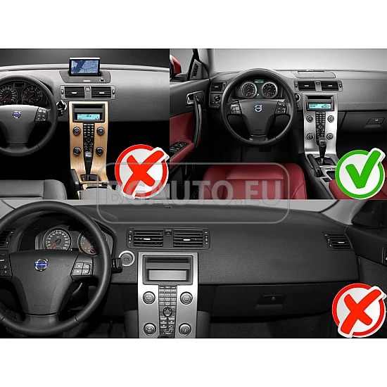 VOLVO S40, C30, C70 - 9 МУЛТИМЕДИЯ / Навигация android 16