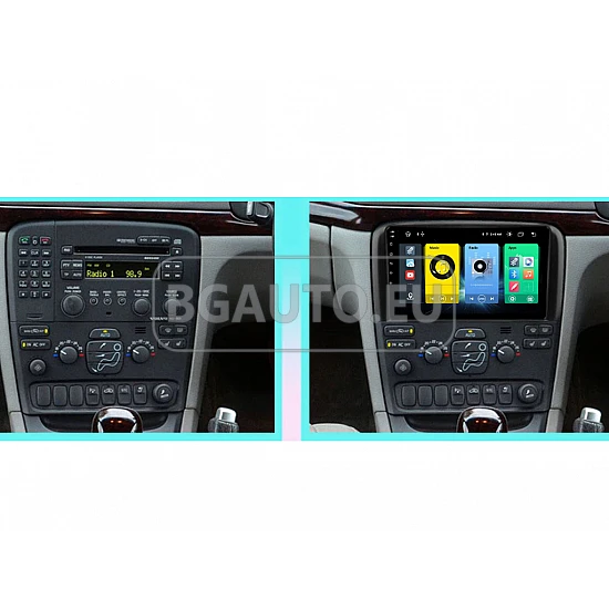 VOLVO S80 - 9 МУЛТИМЕДИЯ / Навигация android 16