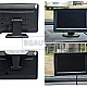 4.3-инчов TFT LCD монитор за връзка с камера за паркиране, DVD, VCR, CCTV с 2 видео входа