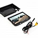 7-инчов TFT LCD монитор за връзка с камера за паркиране, DVD, VCR, CCTV с 2 видео входа