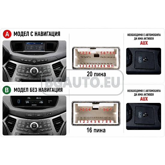 SUBARU Tribeca B9 - 9 МУЛТИМЕДИЯ / Навигация android 16